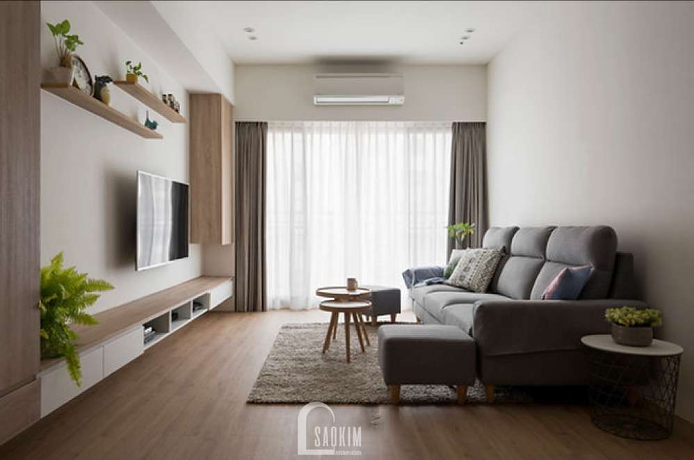 Thiết Kế Chung Cư Phong Cách Muji 67m2